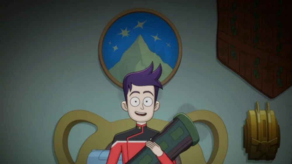 Jack Quaid in „Star Trek: Lower Decks“