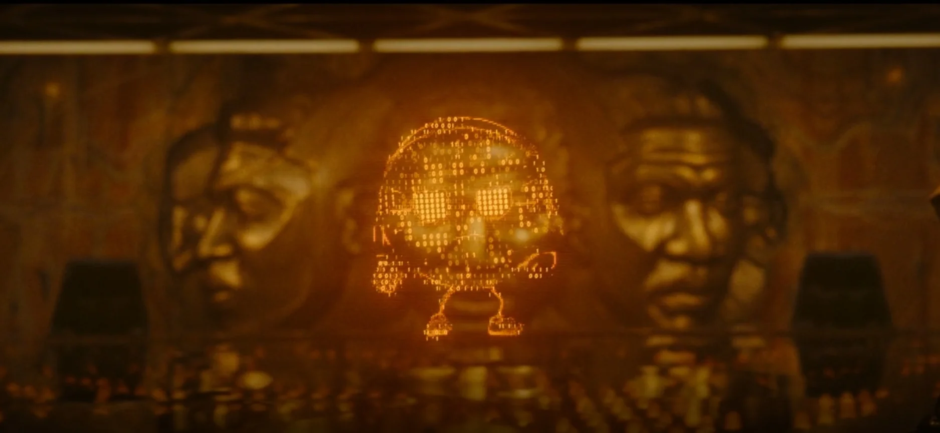 Miss Minutes auf einem Szenenfoto aus der „Loki“-Episode „Das Herz der TVA“