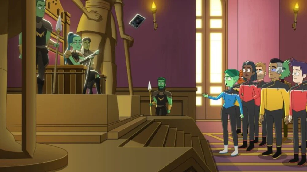 Diplomatie mit Tücken in „Star Trek: Lower Decks“