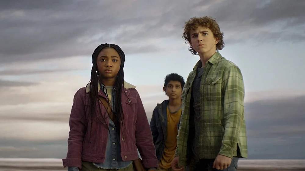 Das zentrale Darstellertrio aus„Percy Jackson and the Olympians“