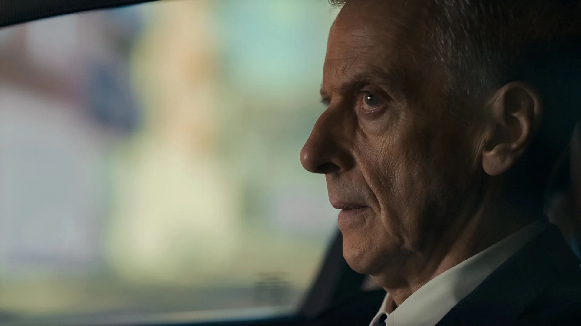Peter Capaldi auf einem Szenenfoto aus „Criminal Record“