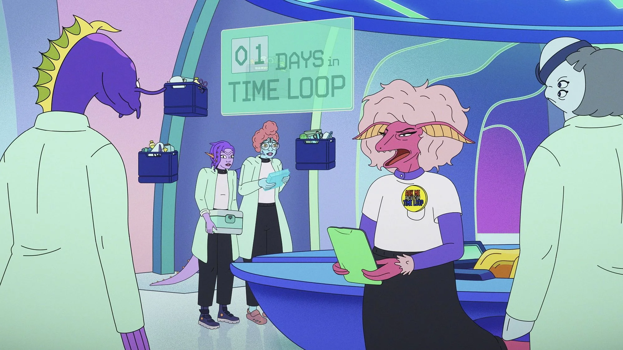 Szenenbild aus „The Second Best Hospital in the Galaxy“