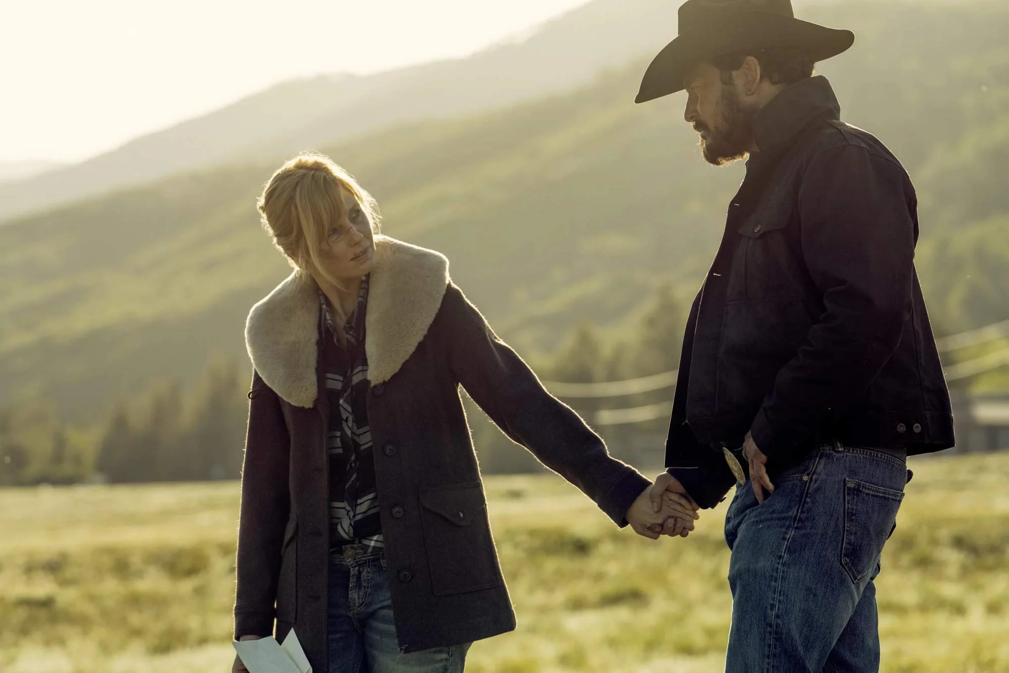 Cole Hauser und Kelly Reilly in „Yellowstone“