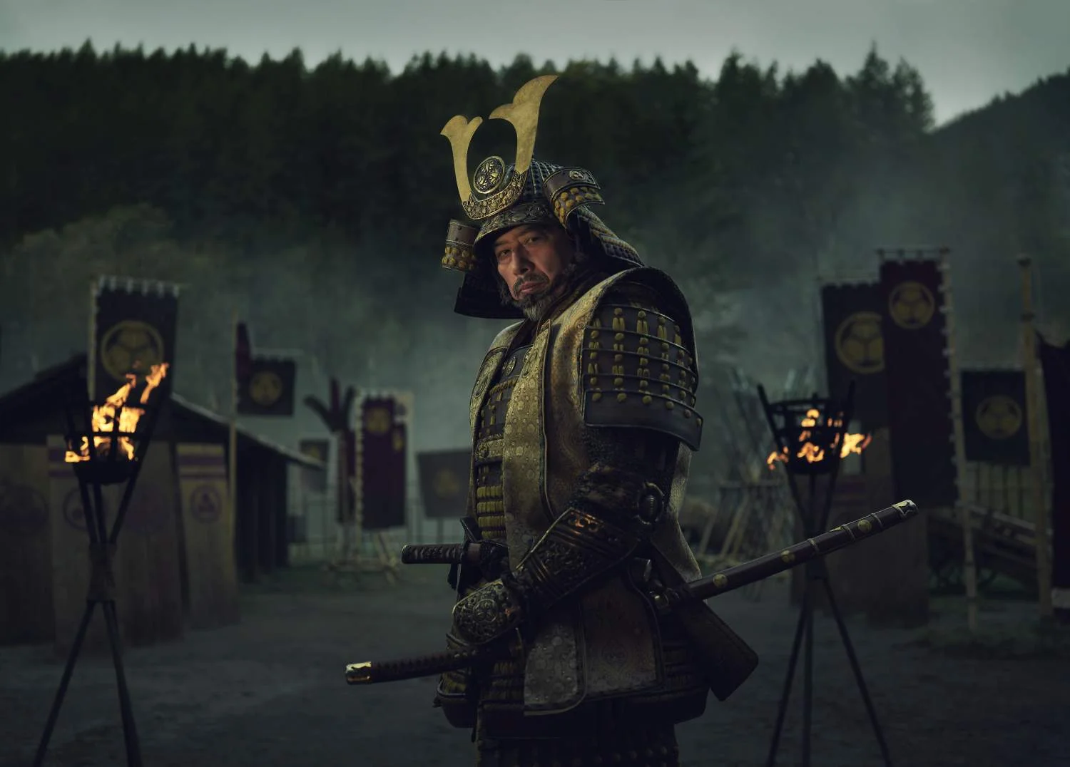Hiroyuki Sanada als Yoshi Toranaga in „Shōgun“