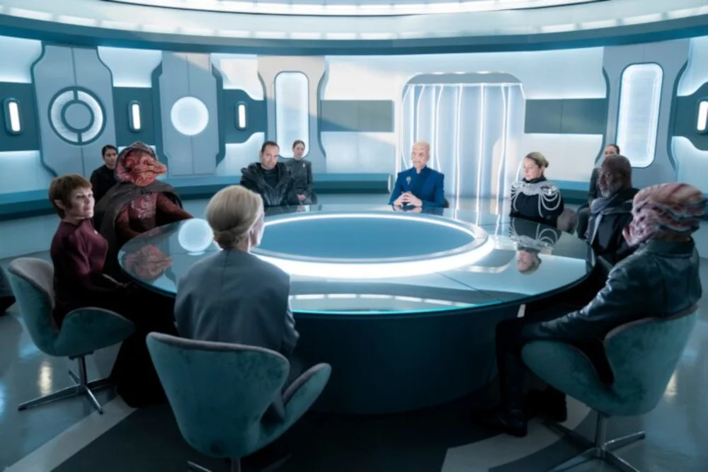 Tara Rosling und Doug Jones in der Serie „Star Trek: Discovery“