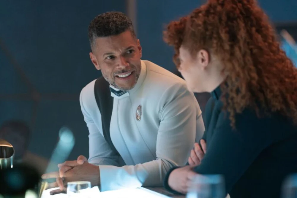 Wilson Cruz und Mary Wiseman in „Star Trek: Discovery“