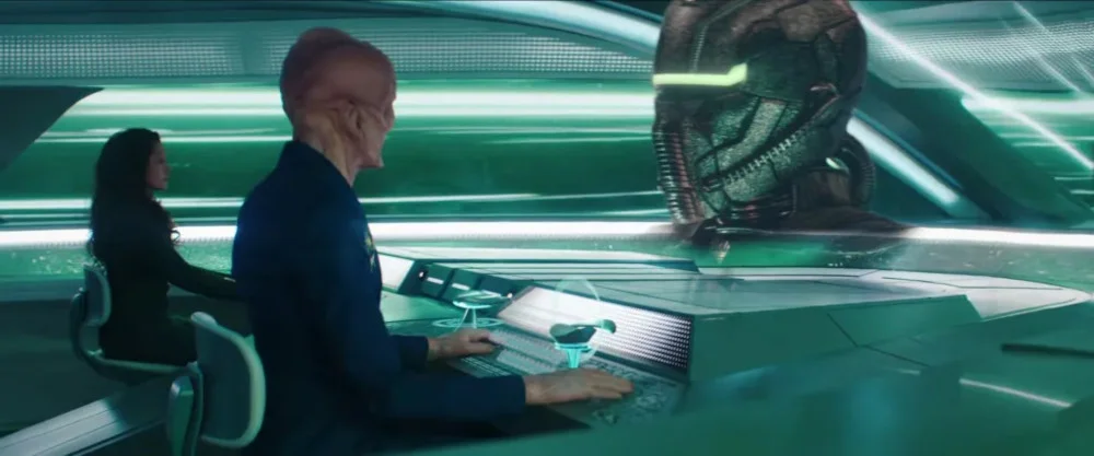 Rachael Ancheril und Doug Jones in „Star Trek: Discovery“