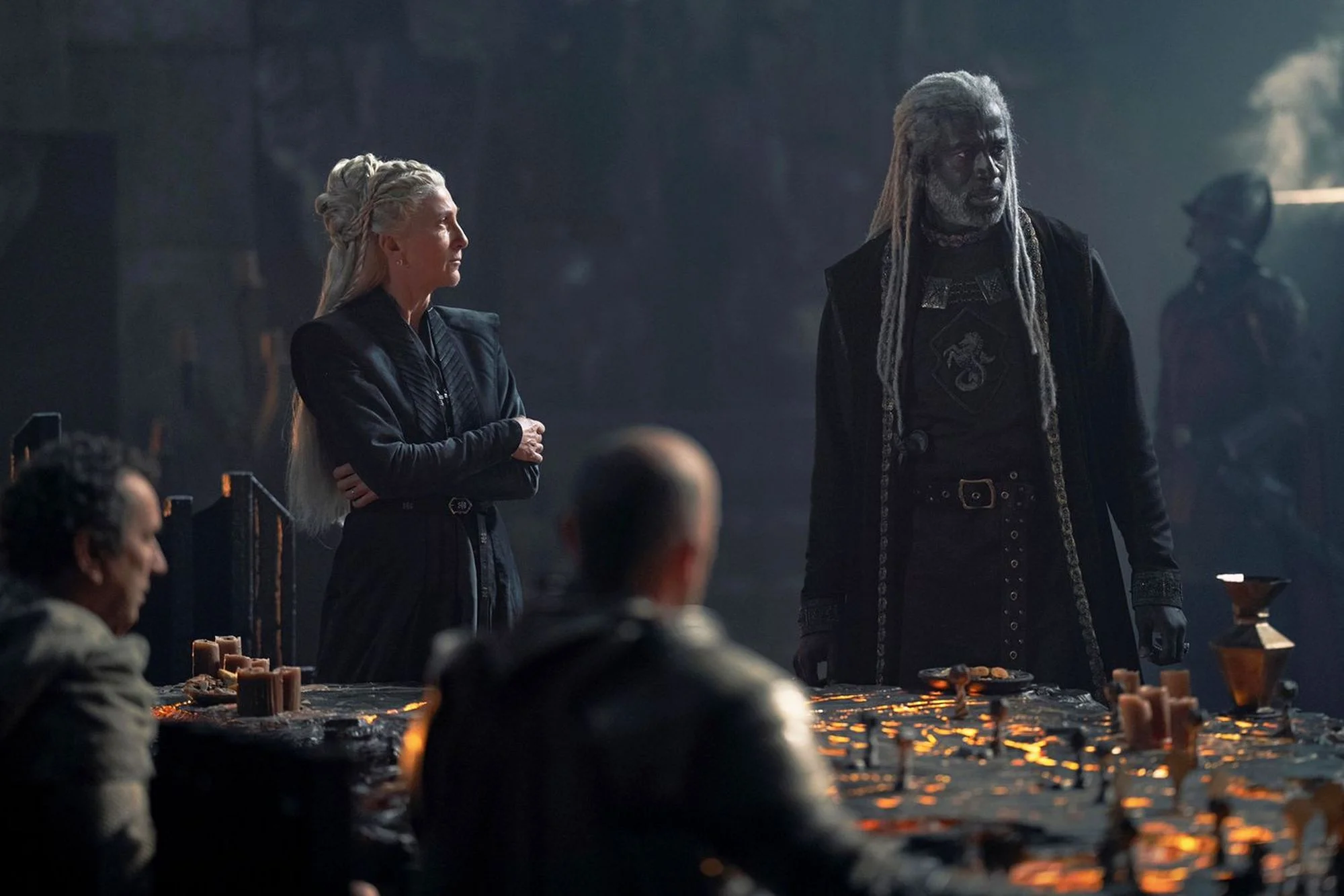 Rhaenys und Corlys vertreten Rhaenyra...