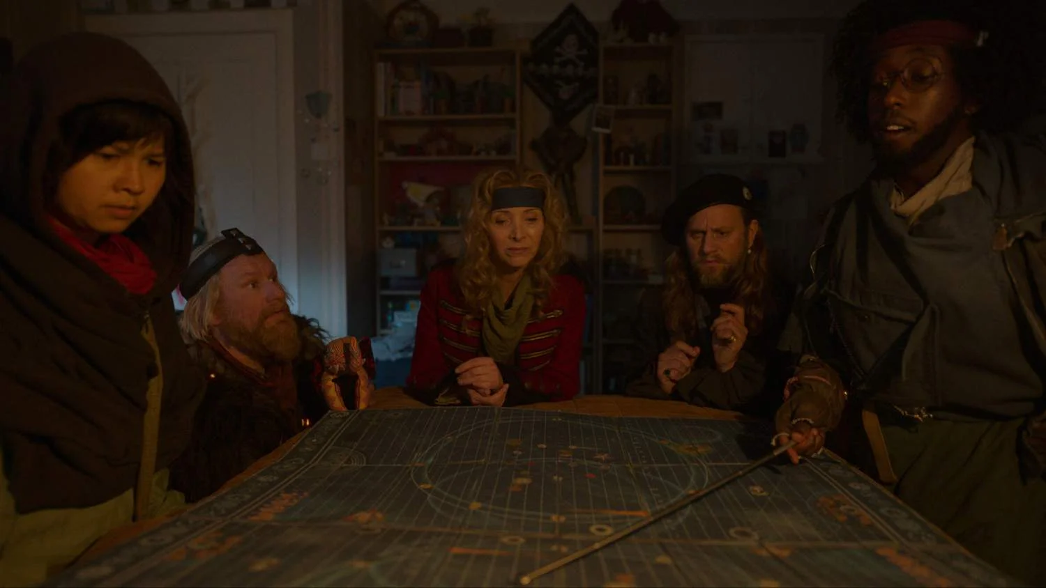 Was verrät die Karte in der Serie „Time Bandits“?