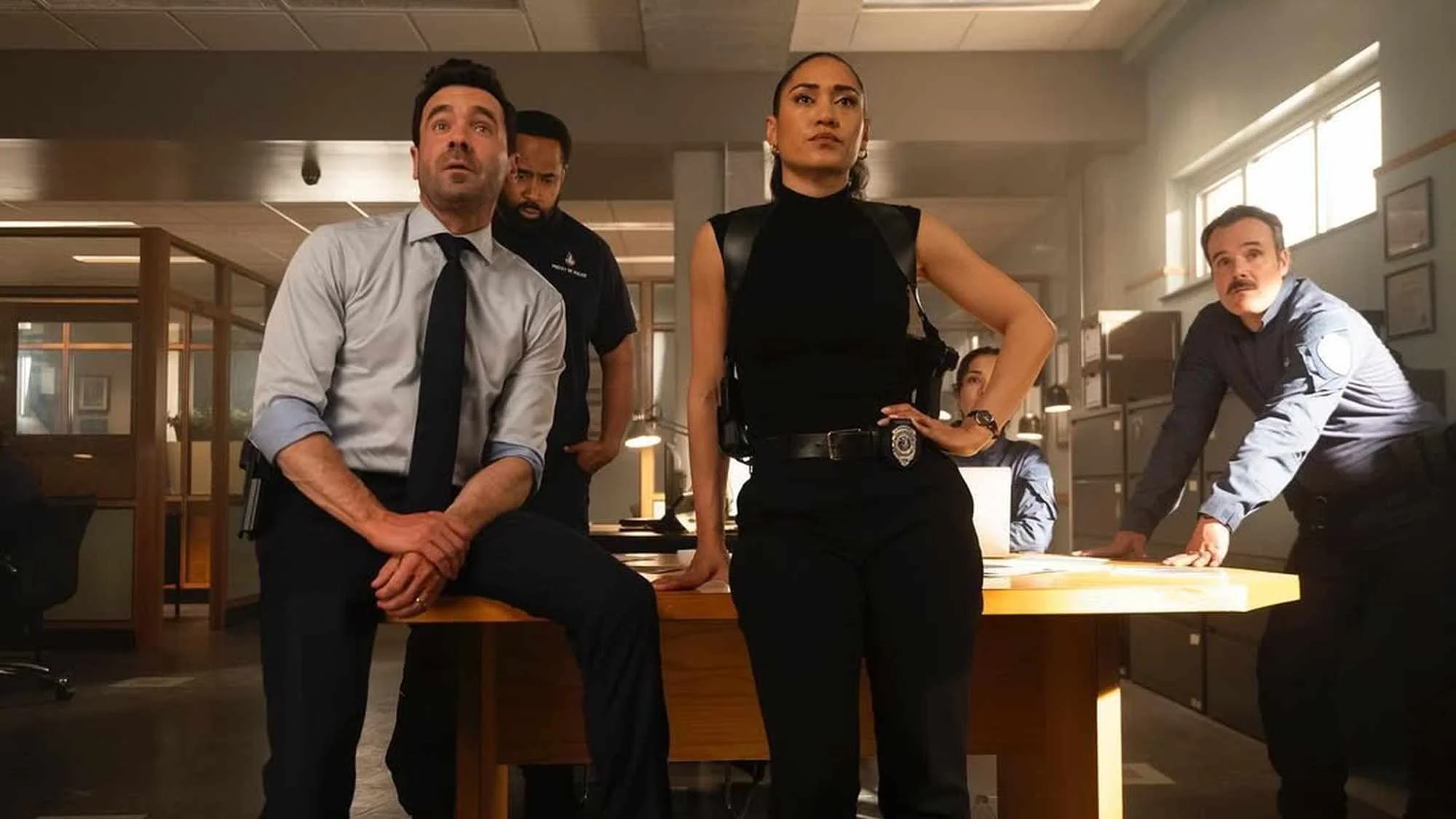 Das Team der Polizei von Saint-Pierre