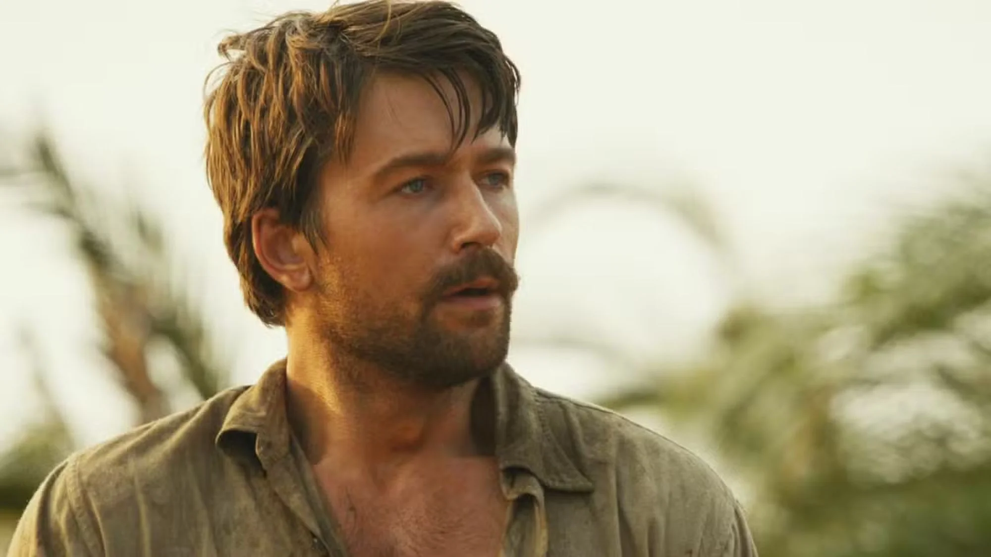 Brandon Sklenar als Spencer in der Episode âNur SchĂŒsse leiten unsâ (2x05) der Serie â1923â