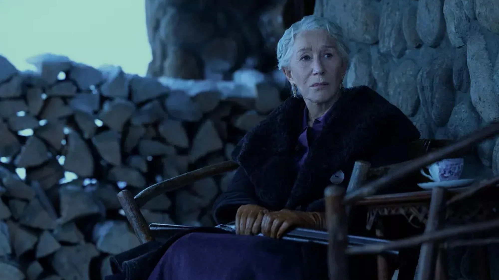 Szenenbild mit Helen Mirren aus der „1923“-Folge „Ein Traum und eine Erinnerung“