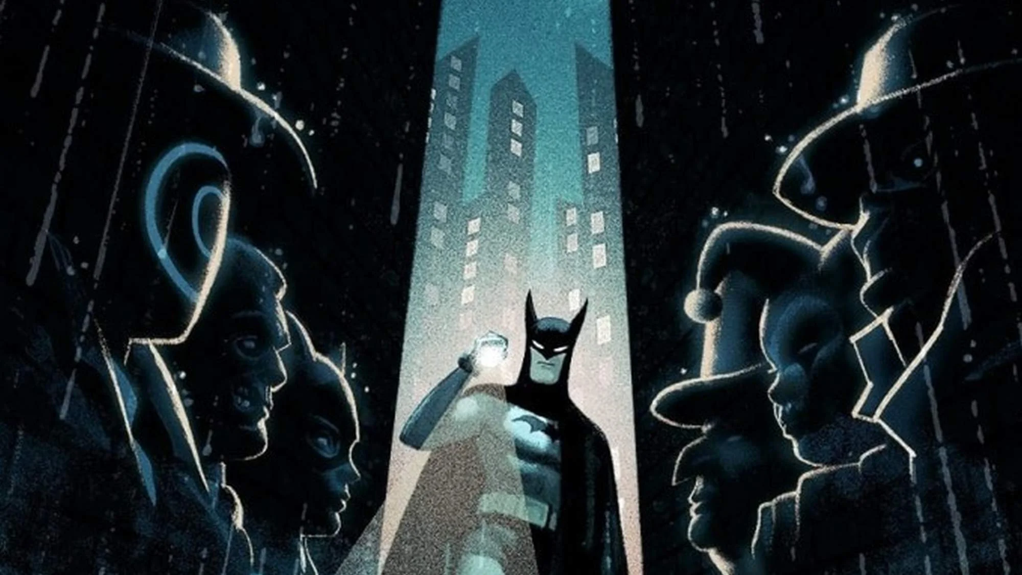 Key Art zur Serie „Batman: Caped Crusader“