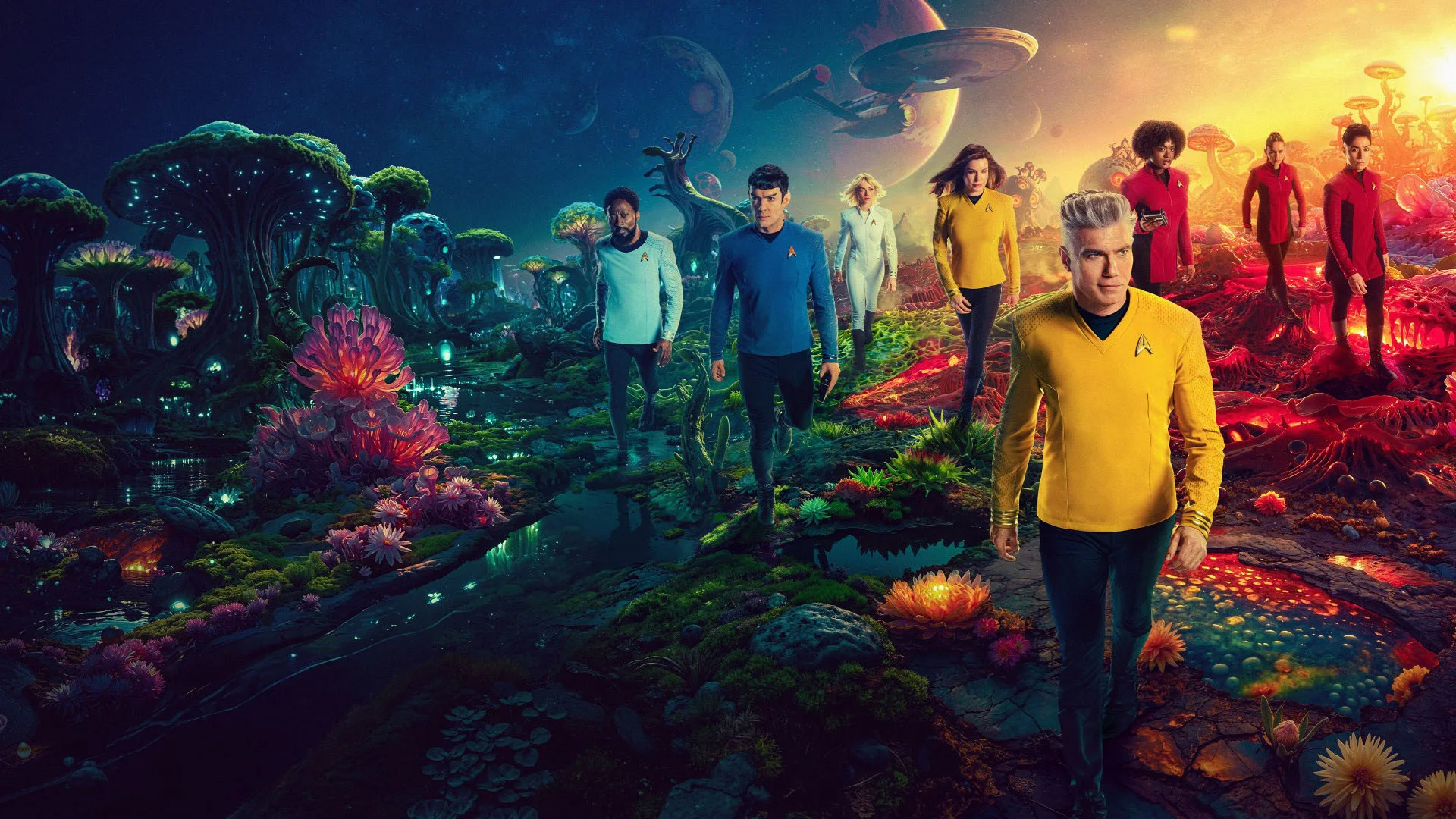 Key Art zu „Star Trek: Strange New Worlds“