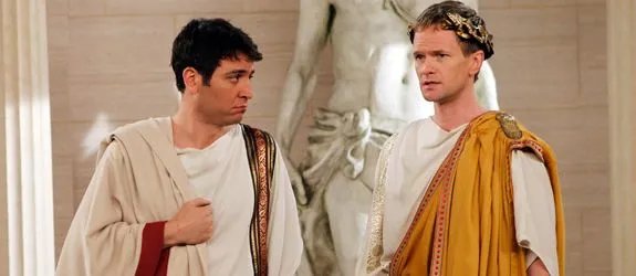 Barney und Ted im antiken %26bdquo;Brom%26ldquo; © CBS