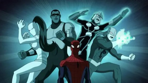 Spider-Man und seine ultimativen Heldenfreunde in %26bdquo;Ultimate Spider-Man%26ldquo; &copy; Disney XD