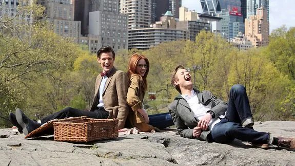 Sicher die beste Art; Amy und Rory in Erinnerung zu bewahren. © BBC
