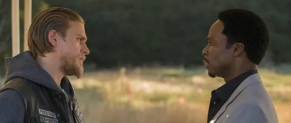 Jax (Charlie Hunnam) und Pope (Harod Perrineau) so vertraut? &copy; FX