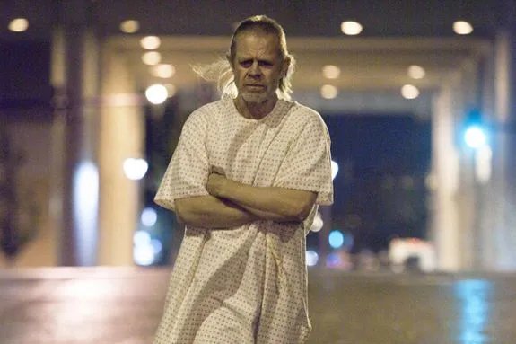 Gerechte Strafe für ein veritables Arschloch? Frank Gallagher (William H. Macy); am Ende und alleine. &copy; Showtime