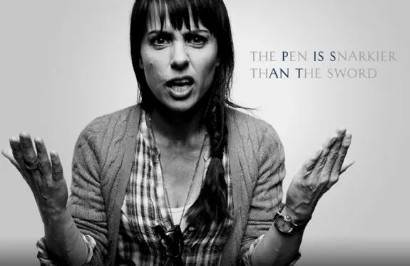 Janine Skorsky (Constance Zimmer) for the win! Hell yeah! &copy; Netflix