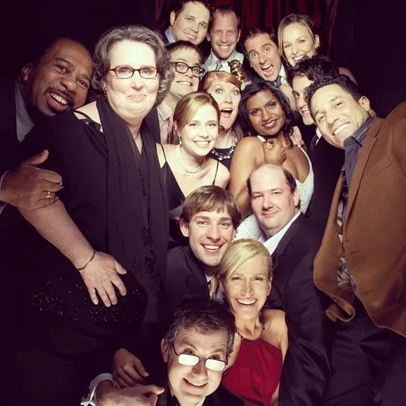 So fing alles an: der Cast der ersten Staffel von %26bdquo;The Office%26ldquo; im %26bdquo;Photobooth%26ldquo;. &copy; TV Guide