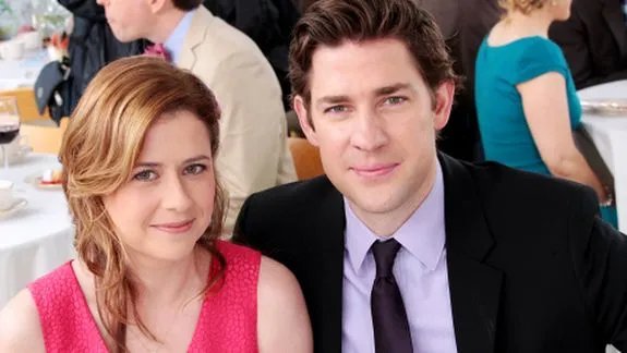 Das größte %26bdquo;will they; won%26#039;t they%26ldquo;-Pärchen seit Ross (David Schwimmer) und Rachel (Jennifer Aniston):Pam (Jenna Fischer) und Jim (John Krasinski) &copy; NBC