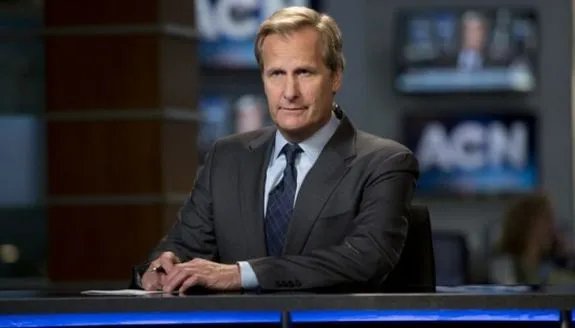 Man at work: Nachrichtensprecher Will McAvoy (Jeff Daniels) legt sich mit der amerikanischen Rechten an. Foto © HBO