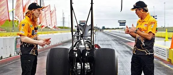 Die Wheelers sind allesamt im %26bdquo;Drag-Race-Business%26ldquo; aktiv. © ABC1