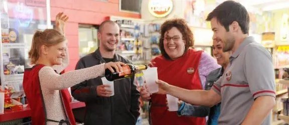 Die Freude ist groß bei den Lottogewinnern &copy; ABC