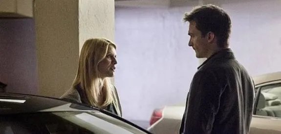 %26bdquo;Shouldn%26#039;t you be up in a tree or something?%26ldquo; Quinn (Rupert Friend); wenig klandestin. Foto &copy; Showtime
