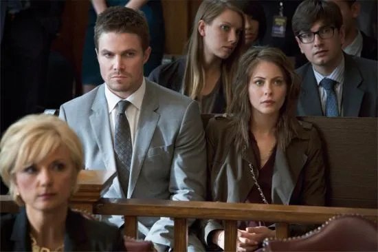 Szenenfoto aus der Episode %26bdquo;State v. Queen%26ldquo; der US-Serie %26bdquo;Arrow%26ldquo; &copy; The CW