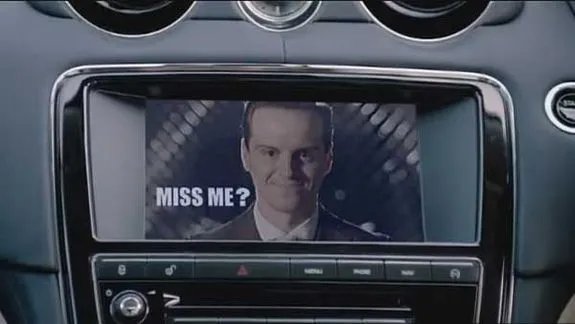 Guess Who%26#039;s Back: Ist Moriarty (Andrew Scott) wirklich noch unter den Lebenden? &copy; BBC