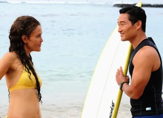 Daniel Dae Kim und Reiko Aylesworth in %26bdquo;Hawaii Five-0%26ldquo; &copy; Norman Shapiro/CBS