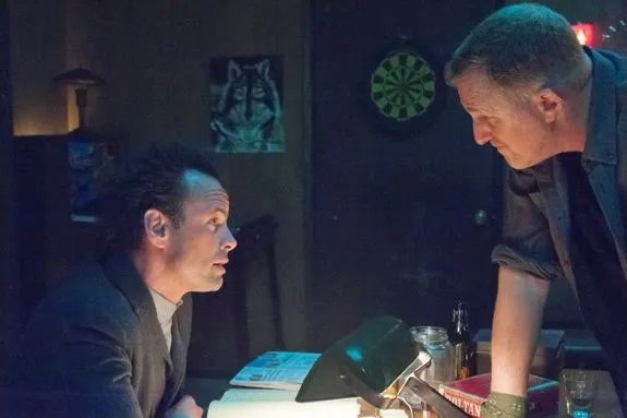 Ein unheilvolles Duo: Boyd Crowder (Walton Goggins; l.) und Daryl Crowe (Michael Rapaport). &copy; FX