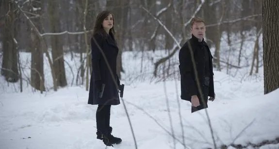 Ein bisschen %26bdquo;Fargo%26ldquo;; ein bisschen %26bdquo;Pine Barrens%26ldquo;: Liz Keen (Megan Boone) und Donald Ressler (Diego Klattenhoff) © NBC