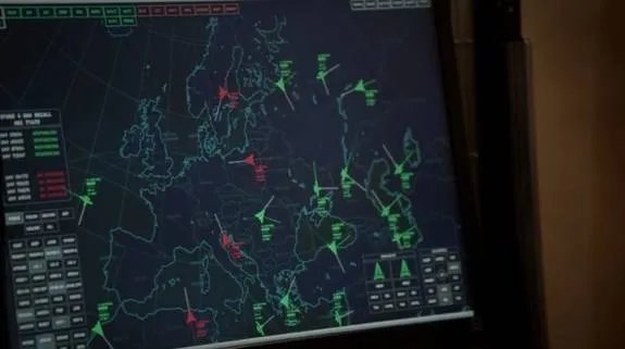 Wie im Computerspiel: Die rot eingefärbten Drohnen sind die entführten. © FOX