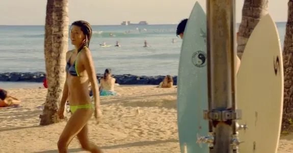 Grace Park am Strand von Waikiki &copy; CBS