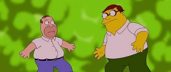 Homer und Peter ähneln sich sehr. © FOX