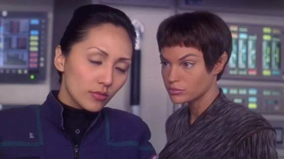 Szenenbild aus der %26bdquo;Star Trek: Enterprise%26ldquo;-Episode %26bdquo;Vox Sola%26ldquo;. &copy; UPN