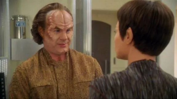 Szenenbild aus der %26bdquo;Star Trek: Enterprise%26ldquo;-Episode %26bdquo;Shockwave (1)%26ldquo;. &copy; UPN