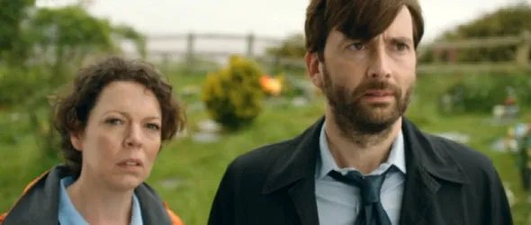 Noch immer unschlagbar: Ermittlerteam Miller und Hardy (Olivia Colman und David Tennant) © ITV