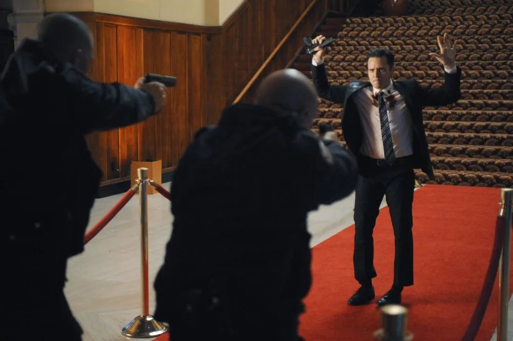 Ryan (Seamus Dever) nach dem Attentat. &copy; ABC