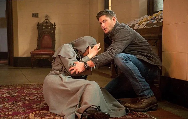 Dean und Schwester Mathias in %26bdquo;Supernatural%26ldquo; &copy; The CW