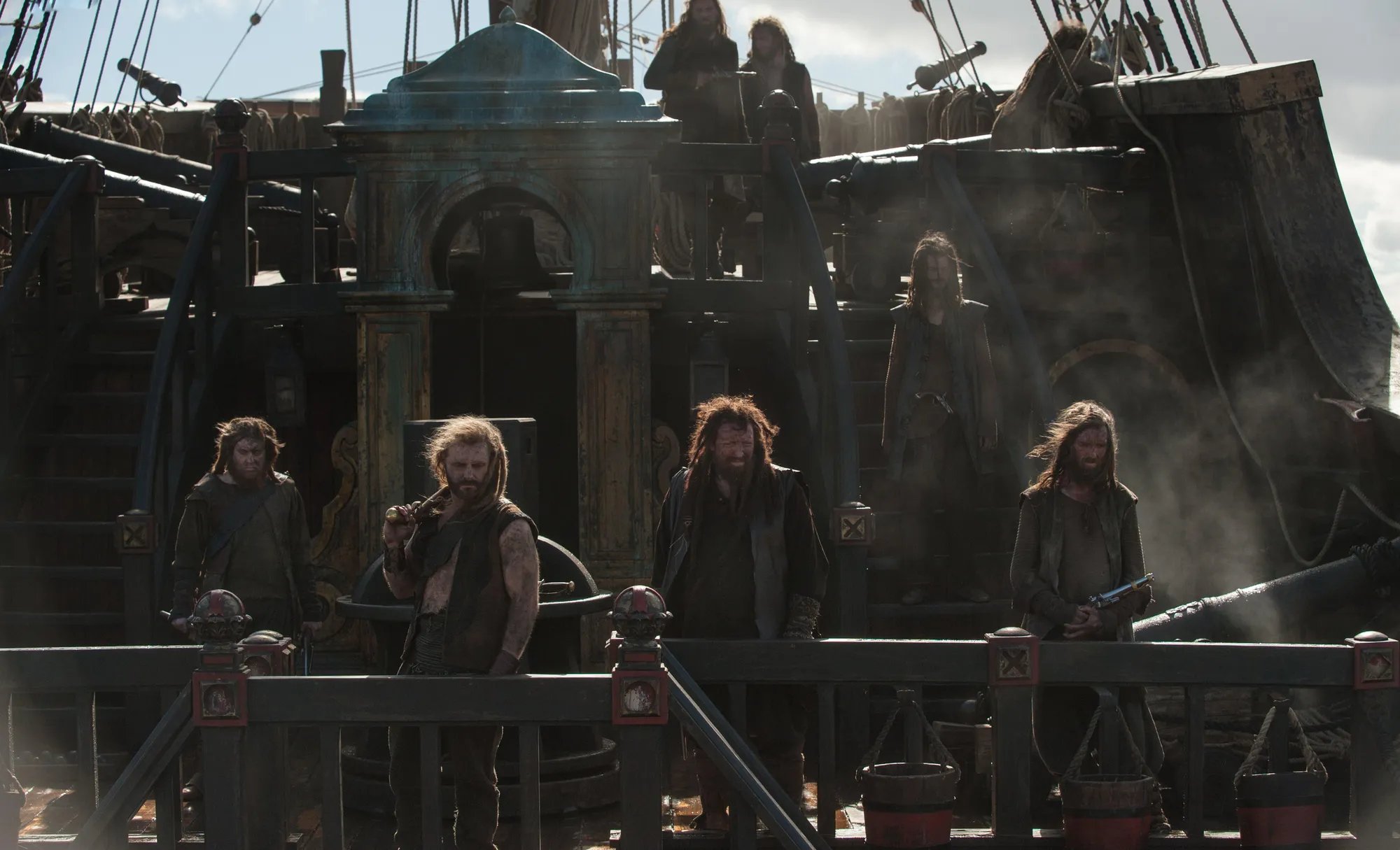 Bild aus dem zweiten Staffelfinale der Serie %26bdquo;Black Sails%26ldquo; &copy; Starz