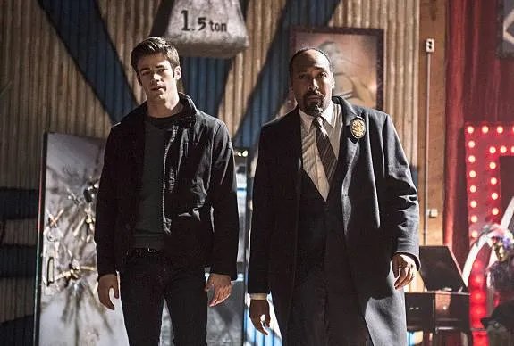 Barry (Grant Gustin) und Joe (Jesse L. Martin) in %26bdquo;Tricksters%26ldquo; &copy; The CW