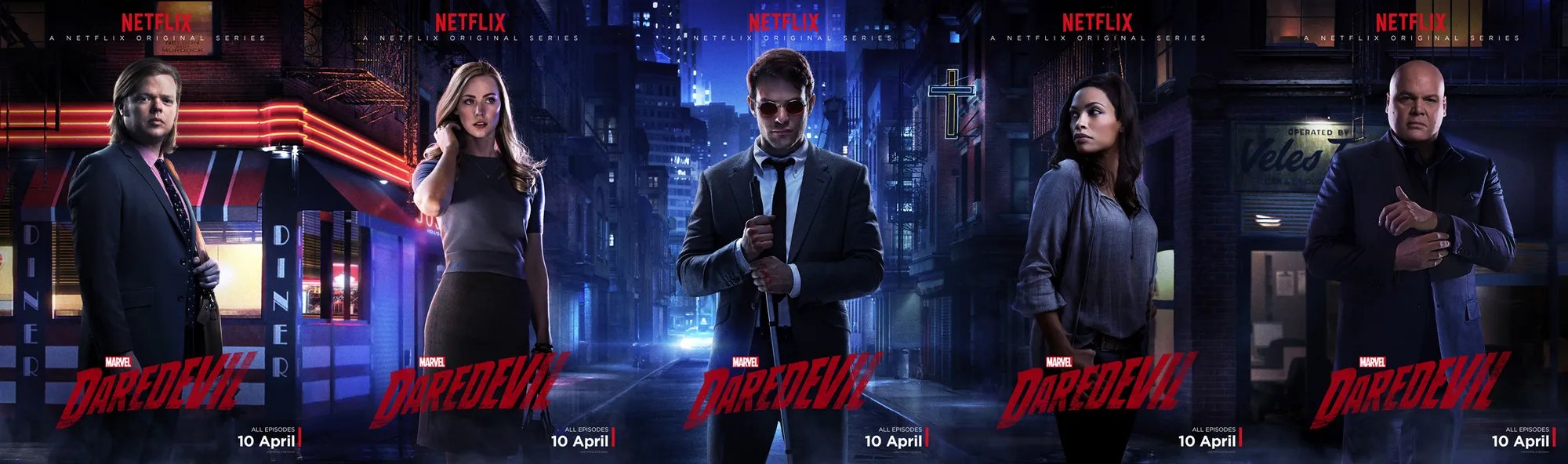 Die Figuren aus %26bdquo;Daredevil%26ldquo; &copy; Marvel/Netflix