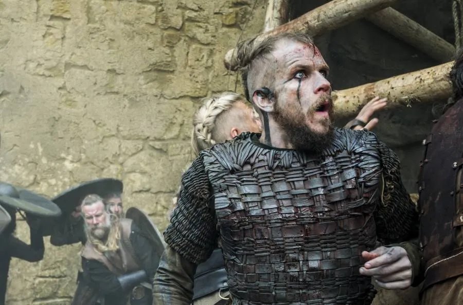 Gustaf Skarsgard als Floki in %26bdquo;To the Gates!%26ldquo; &copy; History