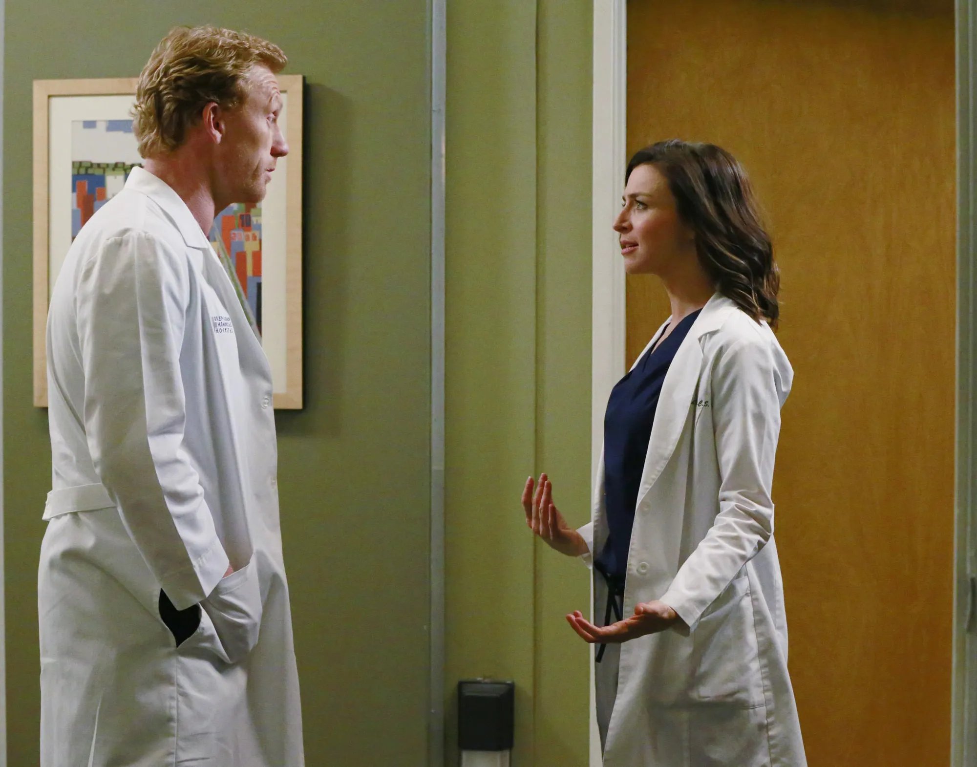 Amelia und Owen in %26bdquo;Grey%26#039;s Anatomy%26ldquo; &copy; ABC/ Mitchell Haaseth