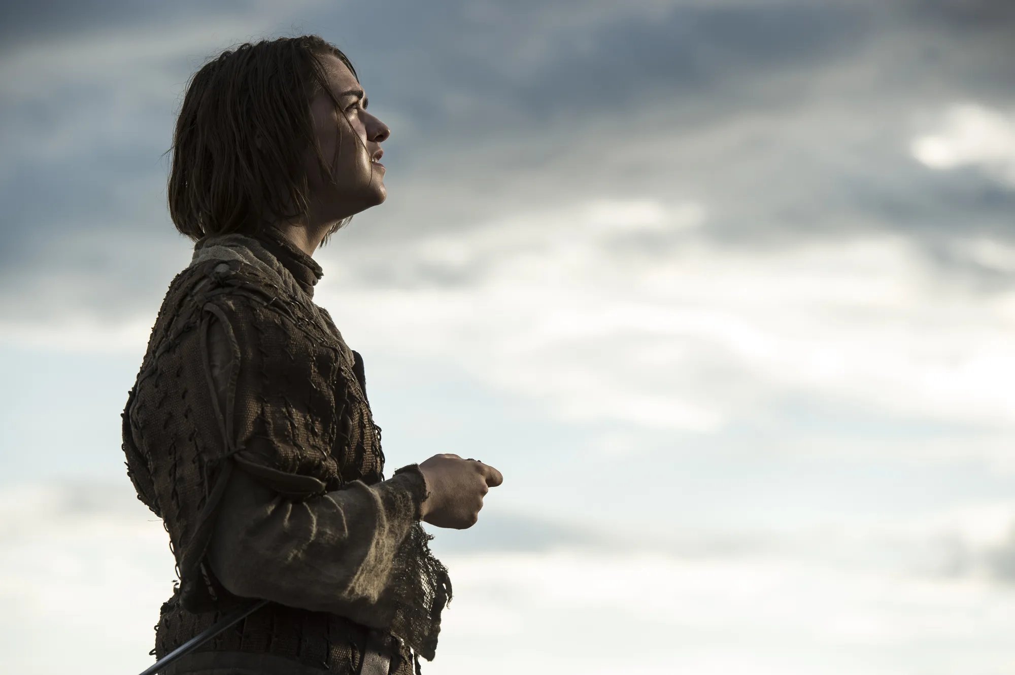 Maisie Williams als Arya Stark in %26bdquo;The House of Black and White%26ldquo;. &copy; HBO