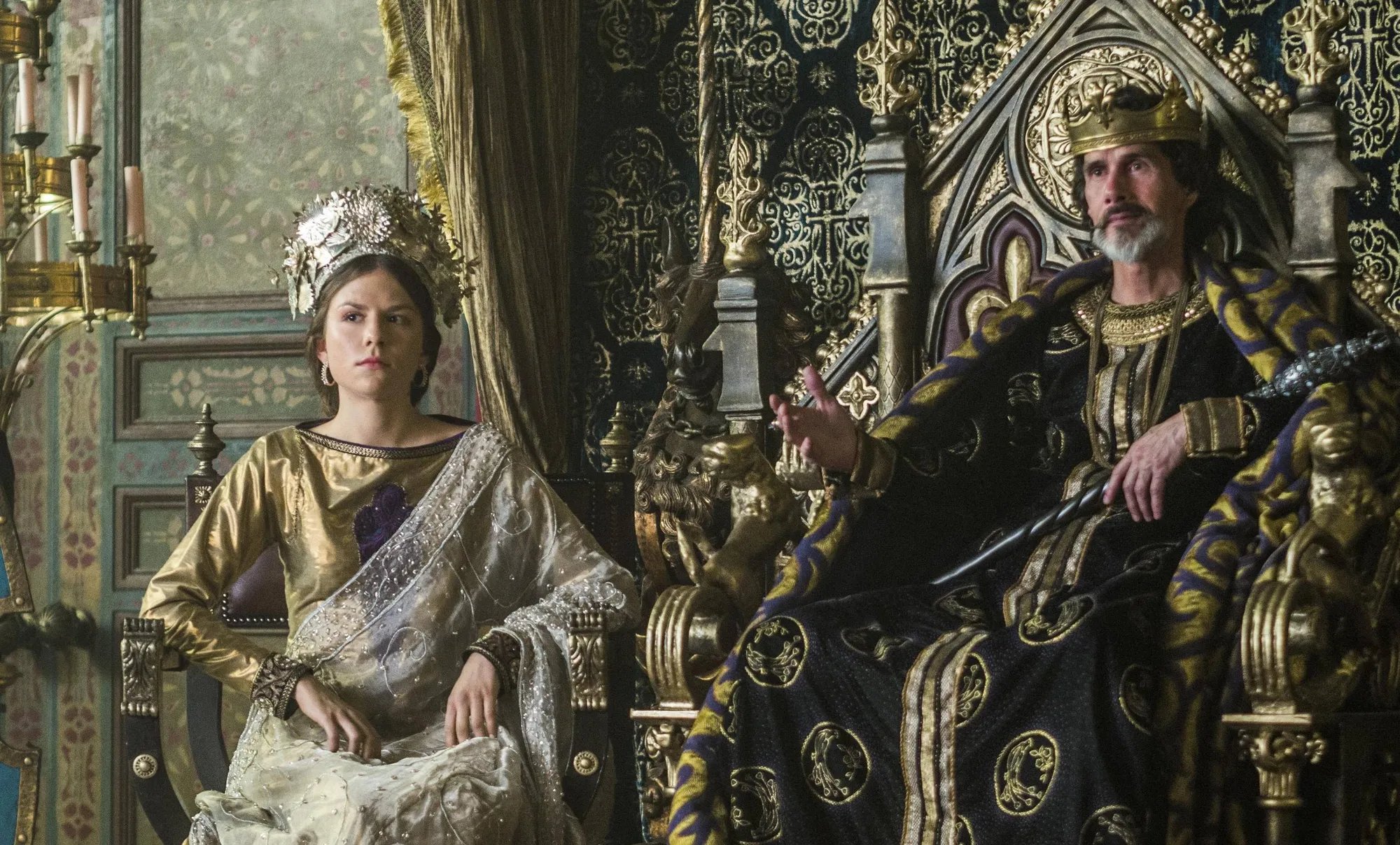 Gisla (Morgane Polanski) und Charles (Lothaire Bluteau) in %26bdquo;The Dead%26ldquo; &copy; History